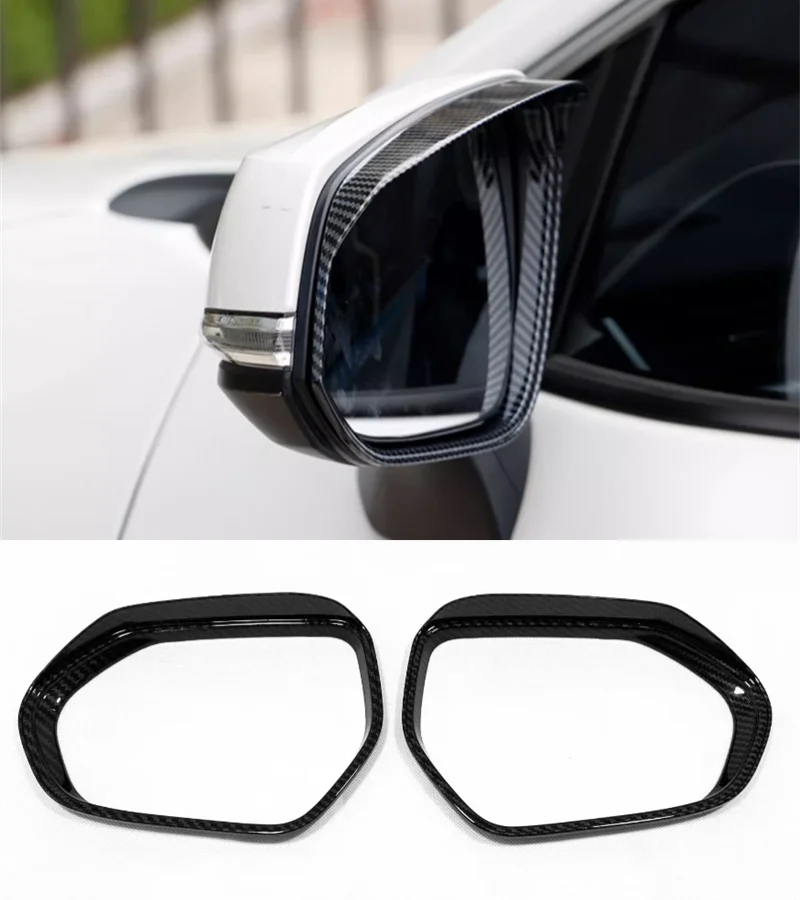 

Carbon Fiber Look For Toyota Camry Accessories 2024 2025 Handle Rearview Mirror Caps Protective Cover Trim Exterior Accessories