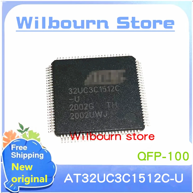 

1PCS/LOT 32UC3C1512C-U 32UC3C1512C AT32UC3C1512C-U QFP100 New original