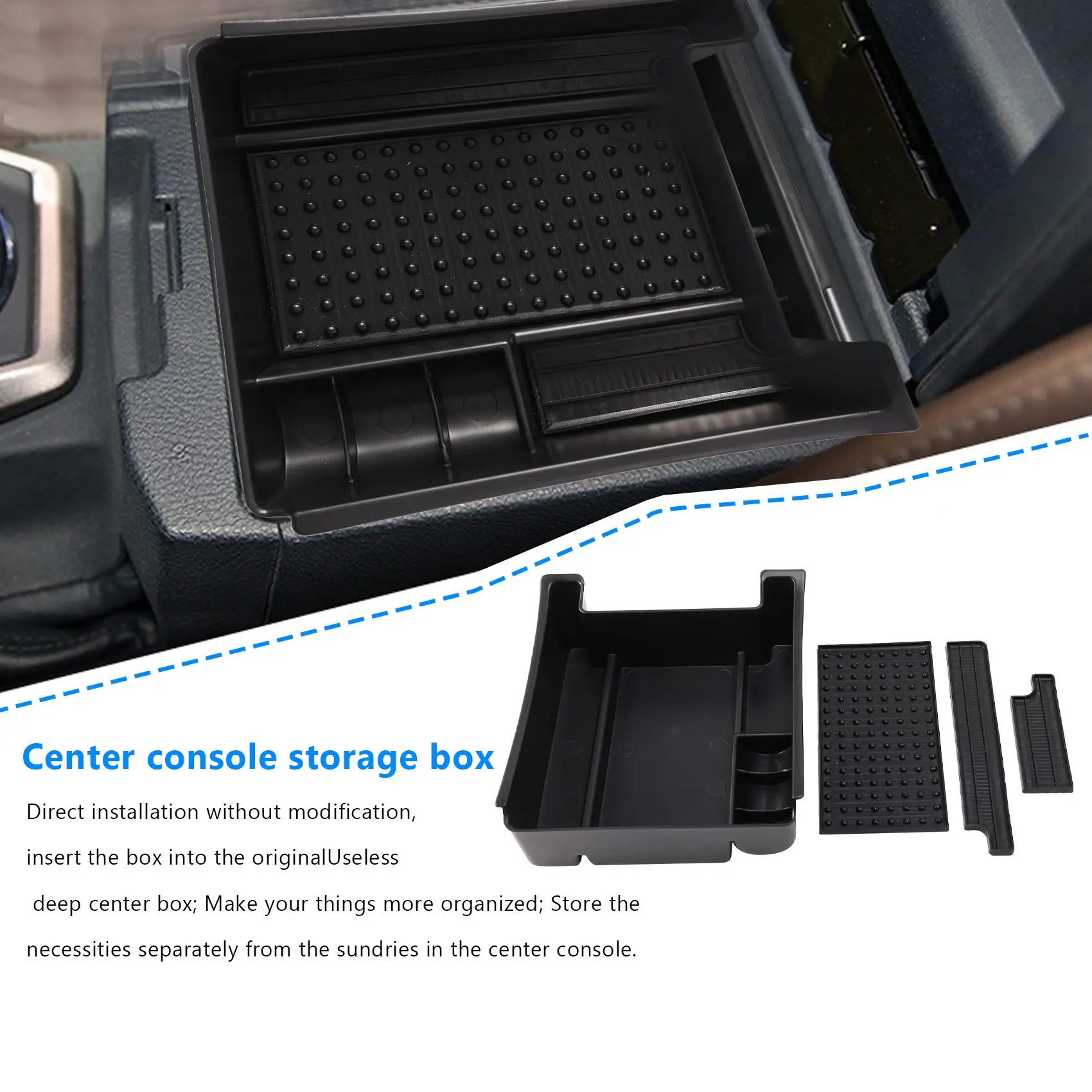 볼보 XC60 S60 2009 2010 2011 2012 2013 2014 20용 팔걸이 보조 수납함 글로브 팔렛 센터 콘솔 트레이 정리함