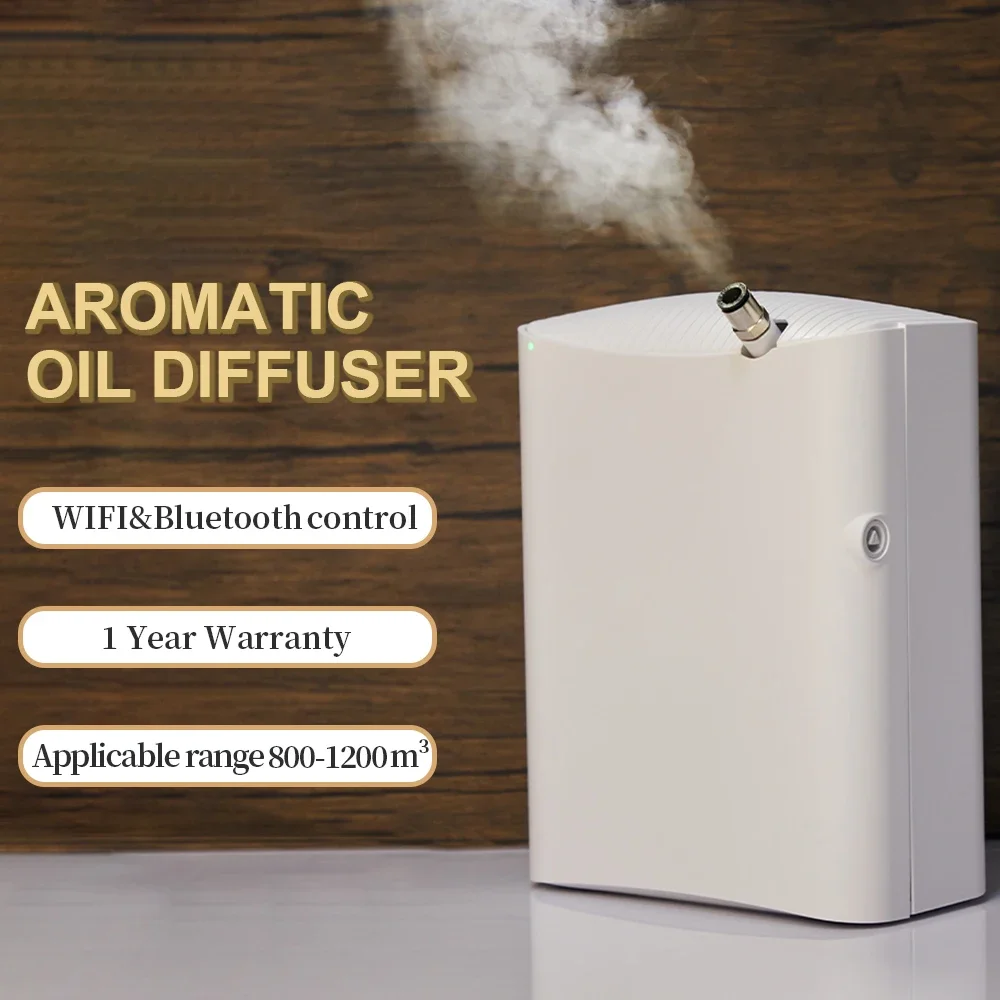 NAMSTE 1200m³ WiFi Aroma Diffuser 500ML Essential Oils Diffuser Electric Aromatic Oasis Hvac Scent Diffuser Air Freshener Device