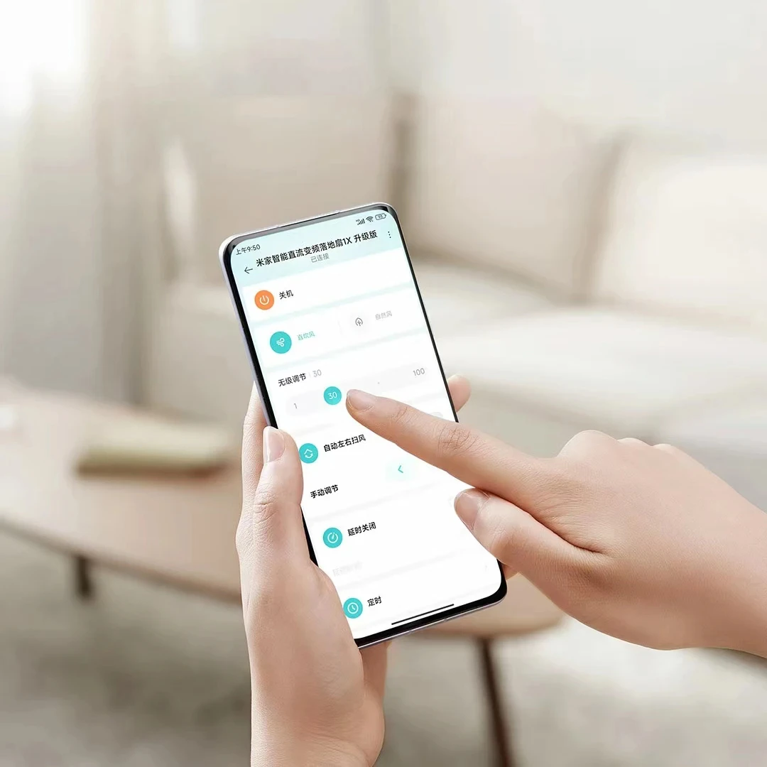 Wireless Floor Fan XIAOMI MIJIA Smart DC Inverter 2 Battery Version Energy Saving Silent APP Remote Control BPLDSO3DM wireless floor fan