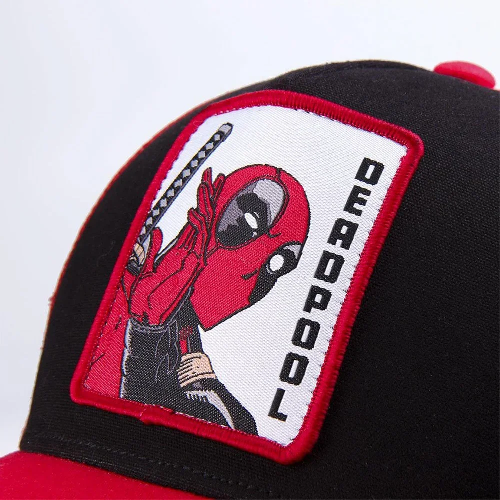 snapback cap Deadpool Cartoon Snapback Cap Cotton Baseball Cap For Men Women Adjustable Hip Hop Dad Hat