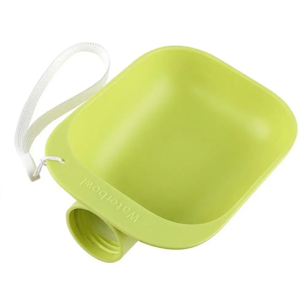 Plastic Leakproof Pet Drinking Bowl for Cat Dog Outdoor Use