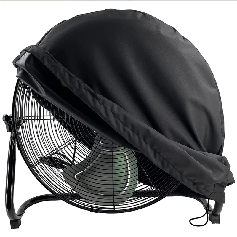 Description Picture 2 of itemIndustrial Fan Cover UV Protection Waterproof Dustproof Foldable Electric Fan Cover for Outdoor Indoor Bedroom Dust-proof