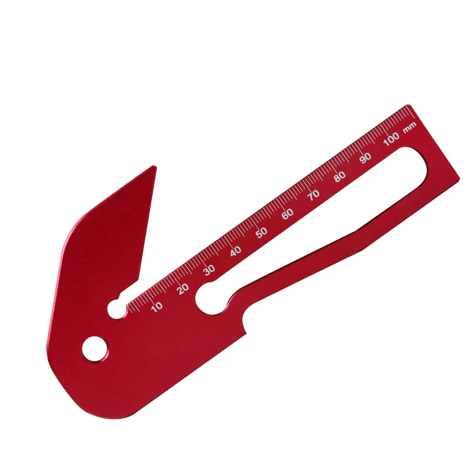 45 Degree Angle Center Measuring Tool Woodworking Angle Ruler Carpenter Ruler for Engineering Drawing Measuring Layout Carpenter