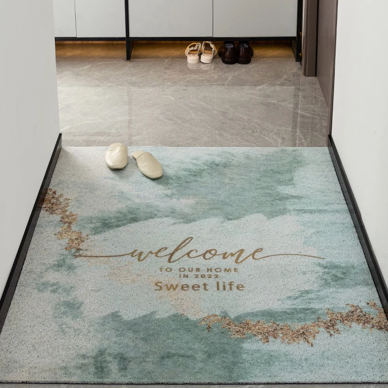 Door Mat Welcome Mat Inside Outside Home Floor Mat Low-Profile Indoor  Outdoor Mats for Entryway