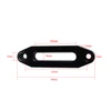 Aluminum Hawse Fairlead for Synthetic Winch Rope Cable Lead Guide For 3000LBS ATV UTV Winch Cable 4-7/8 inch 124mm 2