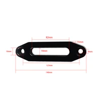 Aluminum Hawse Fairlead for Synthetic Winch Rope Cable Lead Guide For 3000LBS ATV UTV Winch Cable 4-7/8 inch 124mm 2