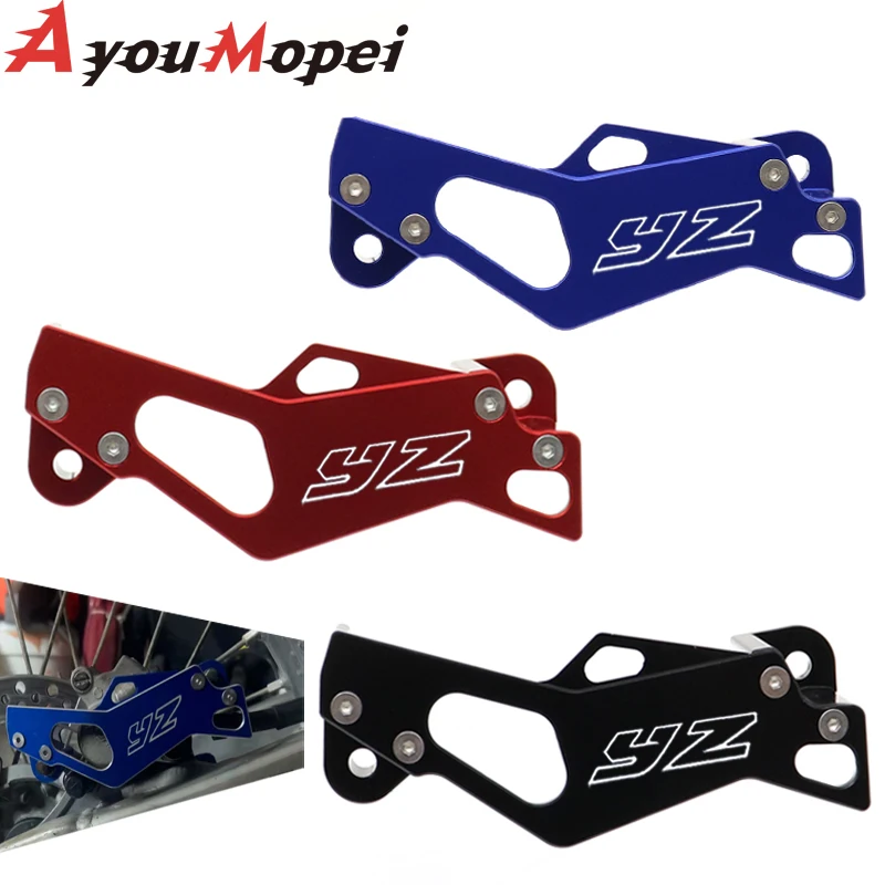 

Алюминиевый задний тормозной суппорт для мотоцикла YAMAHA YZ125 YZ250 YZ250F YZ450F защита с логотипом YZ 2006-2021