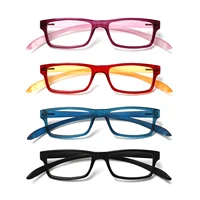 TUREZING Rectangular Reading Glasses for Women Soft Temples Hanging Neck Design Comfortable HD Clear Lens Prescription Eyewear 1