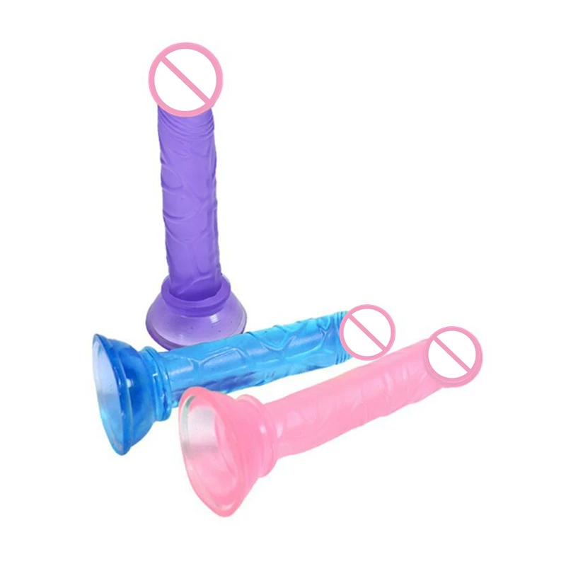 Realistic Soft Jelly Big Dildo Realistic Fake Dick Penis Butt Plug Cock Sex Toys for Woman Men Vagina Anal Massage Dildo Toy sex toys