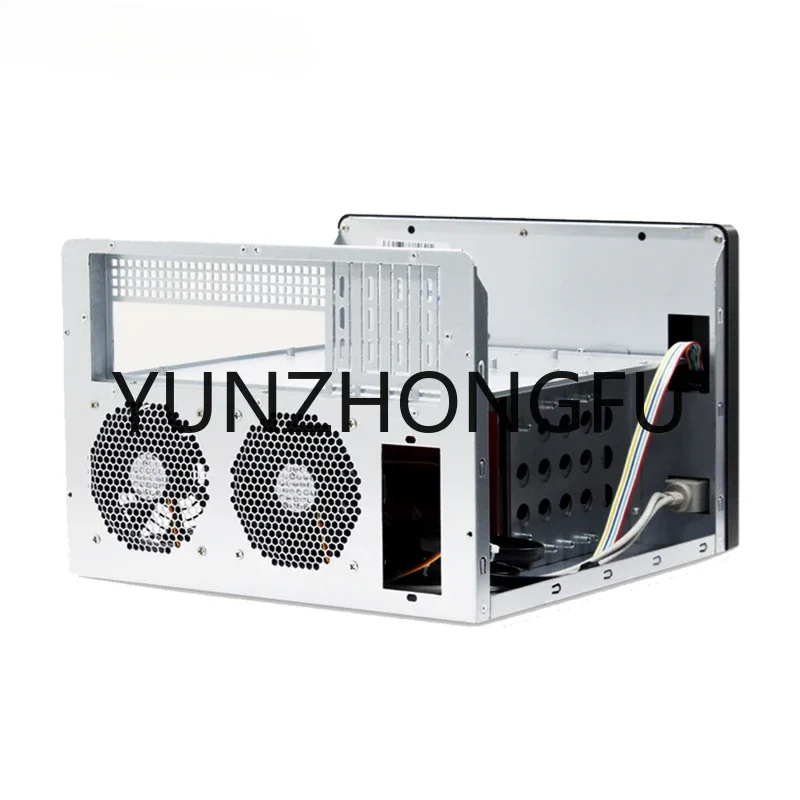 핫 스왑 케이스 NAS IPFS 섀시, 최대 지지대 M-ATX, 9.6 인치 x 9.6 인치 이하, 마더보드, 홈 스토리지, 8 HDD 베이, 신제품