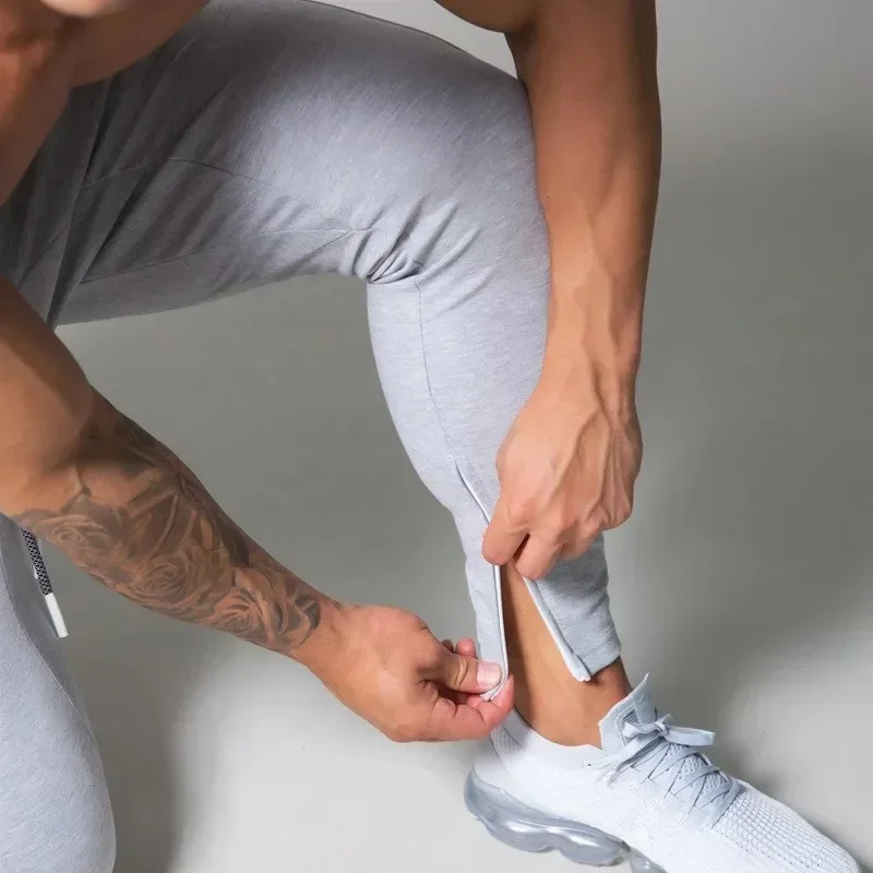 Sweatpants Men Running Trousers Fitness Jogging Pants Casual Sport Long Pants sport jogging trousers fleece sweatpants