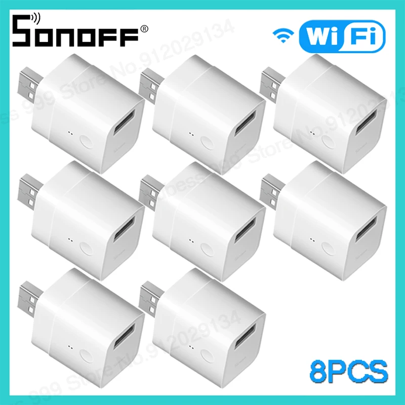 Itead Sonoff Micro 5V Wifi USB Smart Adaptor Switch Wireless USB Adaptor For Smart Home Automation Via EWeLink Alexa Google Home 