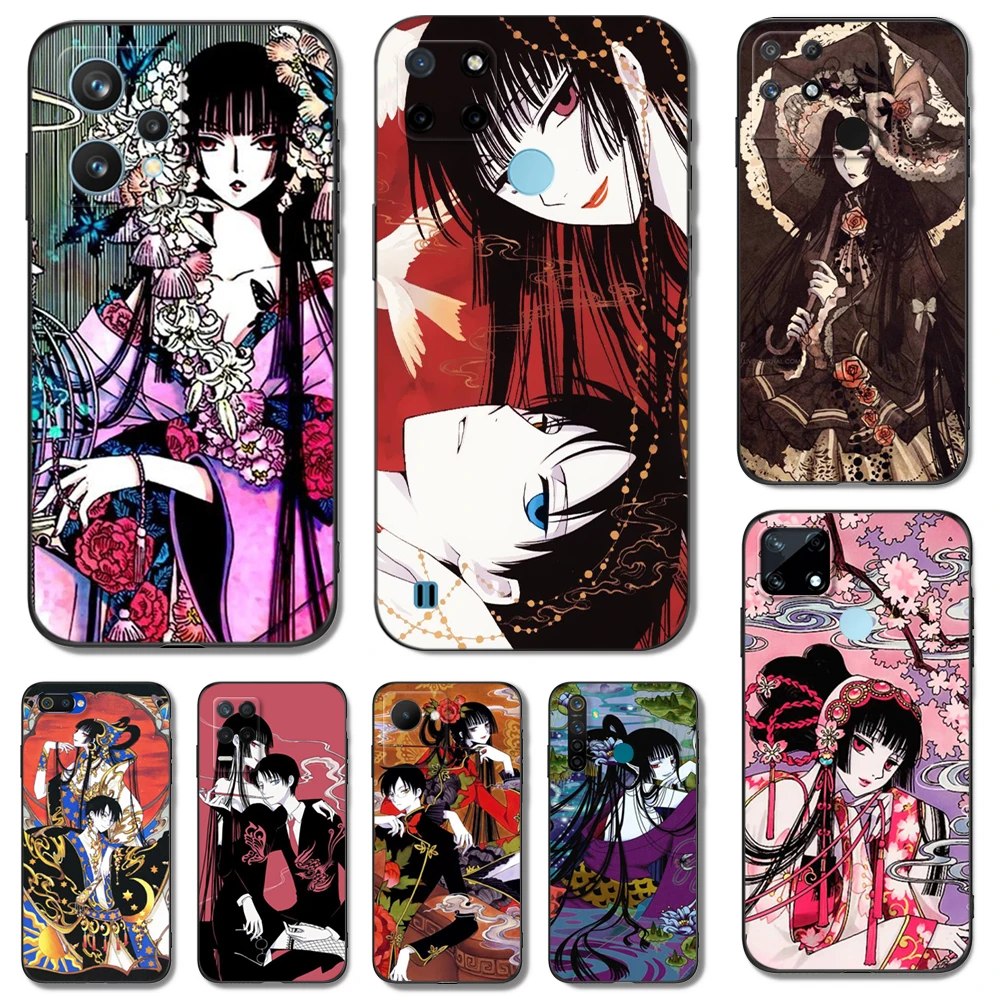 Custodia In Tpu Nero Per Realme Q5 X Xt X2 X3 Superzoom X50 V13 Q3I X7 Pro Ultra Gt Master Edition Xxxholic