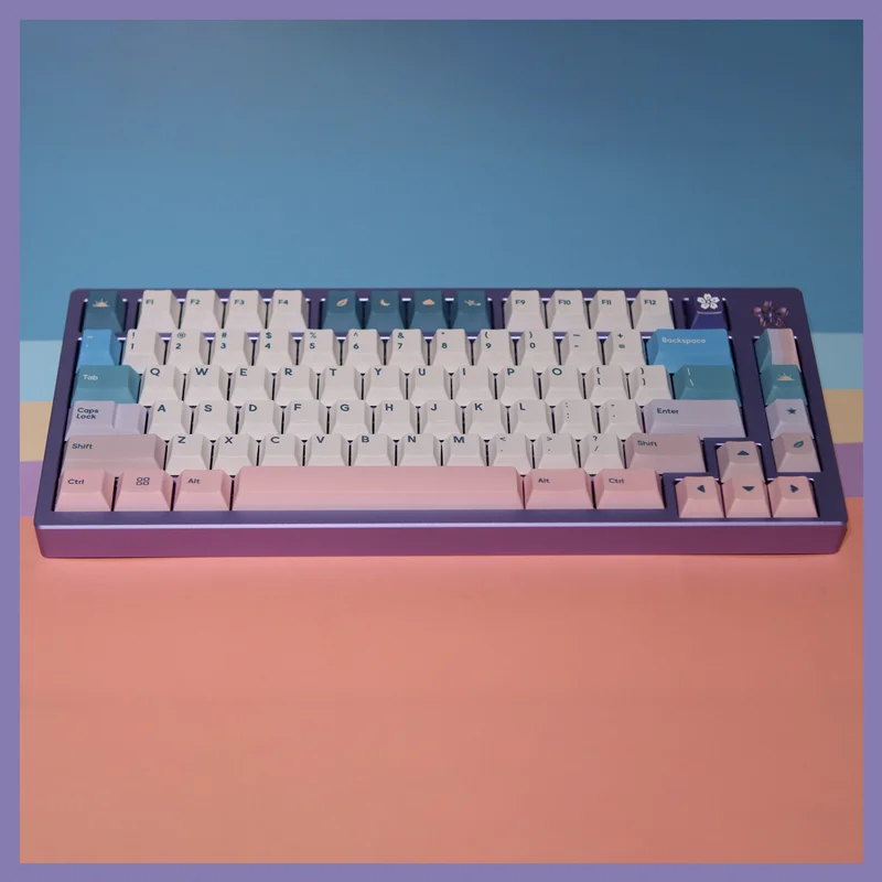 PBT, sublimação de tintura, teclado mecânico, MX, Swit, 142 teclas