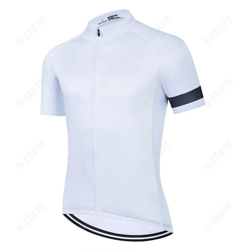 

Summer Cycling Jerseys White Cycling Clothing MTB Bike Clothes Quick Dry Short Sleeves Bicycle Sportswear 19D Gel Pad Bib Pants