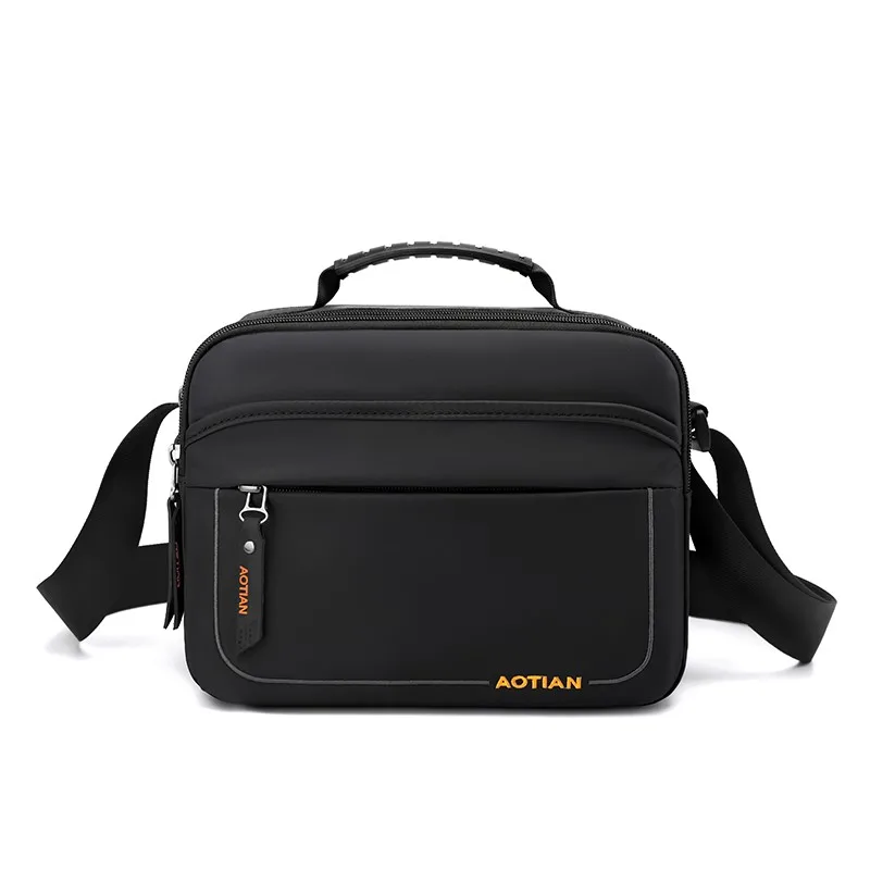 Man Waterproof Oxford Shoulder Crossbody Bag Man Messenger Bag Small Male Hand Zipper Shopping Bag Travelling Bag
