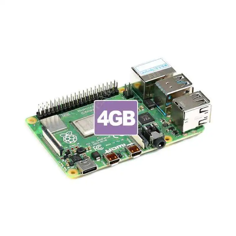 Raspberry Pi 4, modèle B 4B, 1 Go, 2 Go, 4 Go, 8 Go de RAM, option PI4B