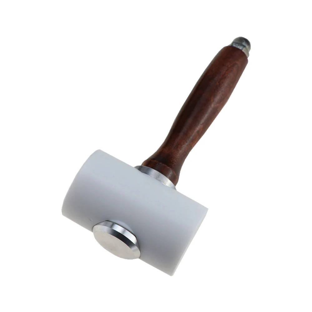 Leather Carving Craft Hammer Tool Kit Cowhide Punch Cutting Sewing DIY Tools Hammer Leather Punch Tools
