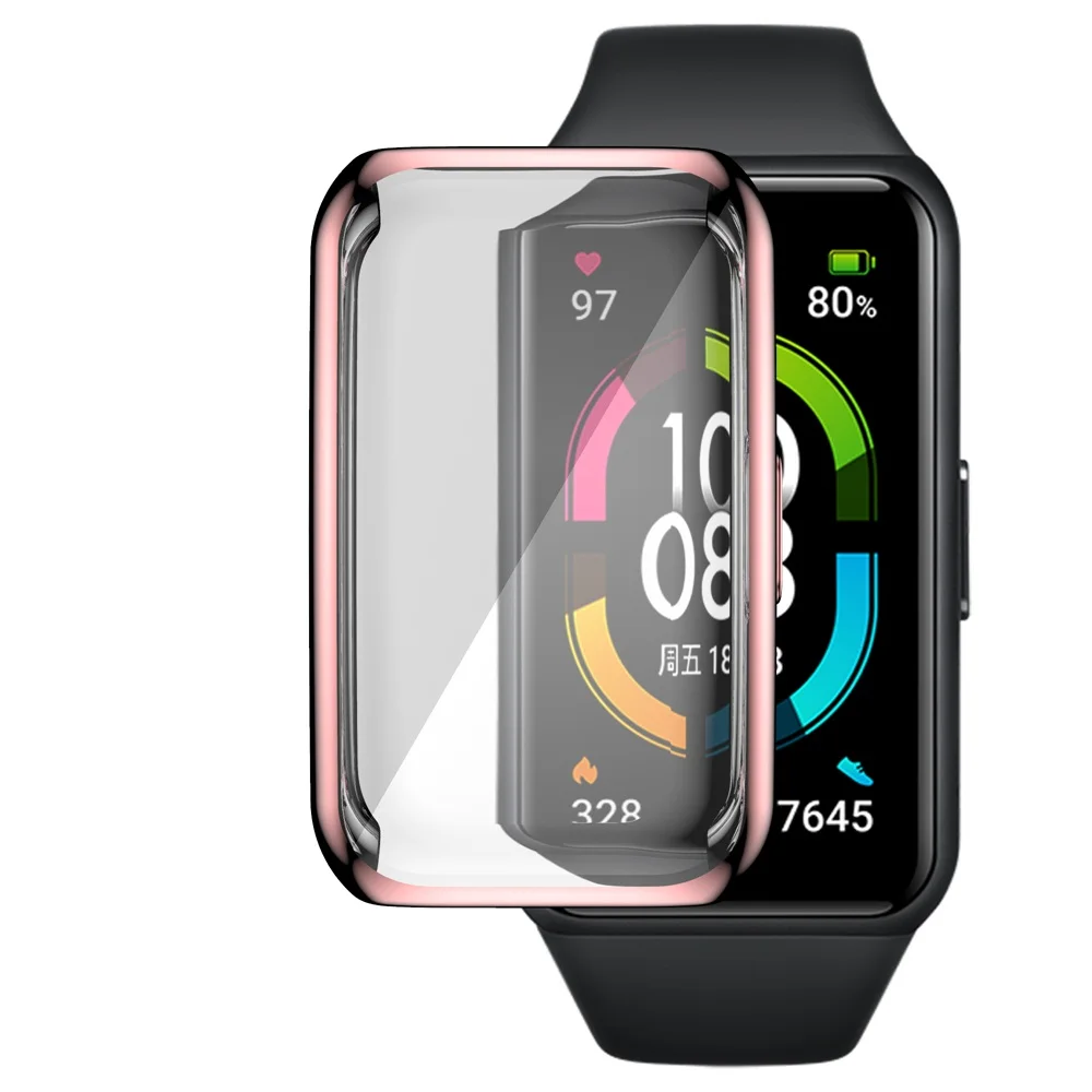 Soft TPU Protective Cover and Full Screen Protector