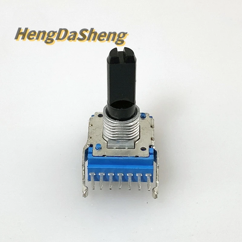 

5Pcs/Lot RK14 Single Row 7-pin B20K Dual Link With Midpoint Power Amplifier Mixer Electronic Instrument Volume Potentiometer