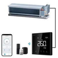 Wireless Fan Coil Thermostat Hvac Fan Coil Smart Wifi Digital Room Thermostat Modbus Thermostat Controller For Fan Coil Unit
