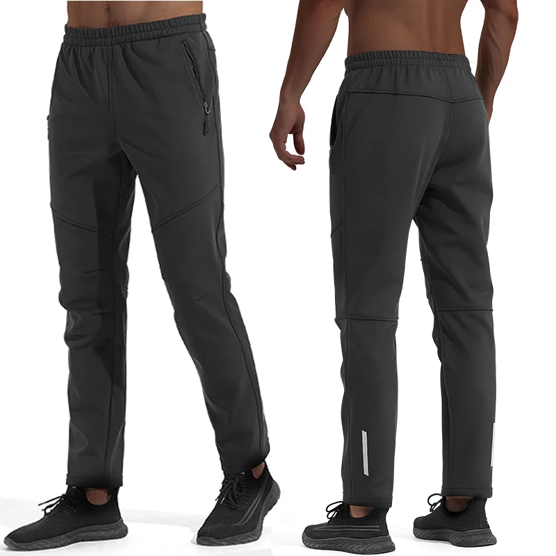 Pantaloni Termici Invernali INBIKE Per Ciclismo - Antivento, Traspiranti, Con Tasche E Riflettivi, Taglia Media - Foto 5