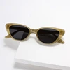 Leopard Frame Oval Myopia Sunglasses Men Polarized Retro UV400 Anti-Glare Prescription Sun Glasses For Women 0 -0.5 -0.75 To -6 6