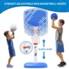 Garden Pool Basketball Hoop Toddler Basketball Hoop Indoor & Outdoor Toy with Adjustable Height,Basketball Games for Boys Girls 5