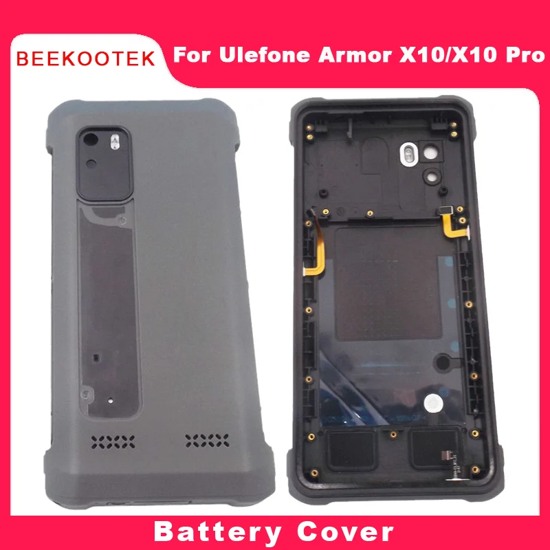 

Новый чехол для батареи Ulefone Armor X10 Pro, задняя крышка, чехол с боковой кнопкой, FPC кабель, микрофон, аксессуары для Ulefone Armor X10