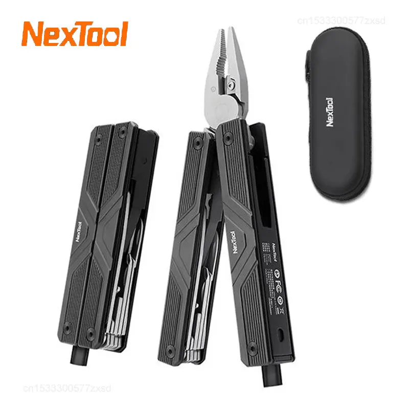 

NexTool Precision Electric Screwdriver 13-in-1 Multi-functional Manual Pliers Scissors Bottle Opener Folding Knife Multi-tools