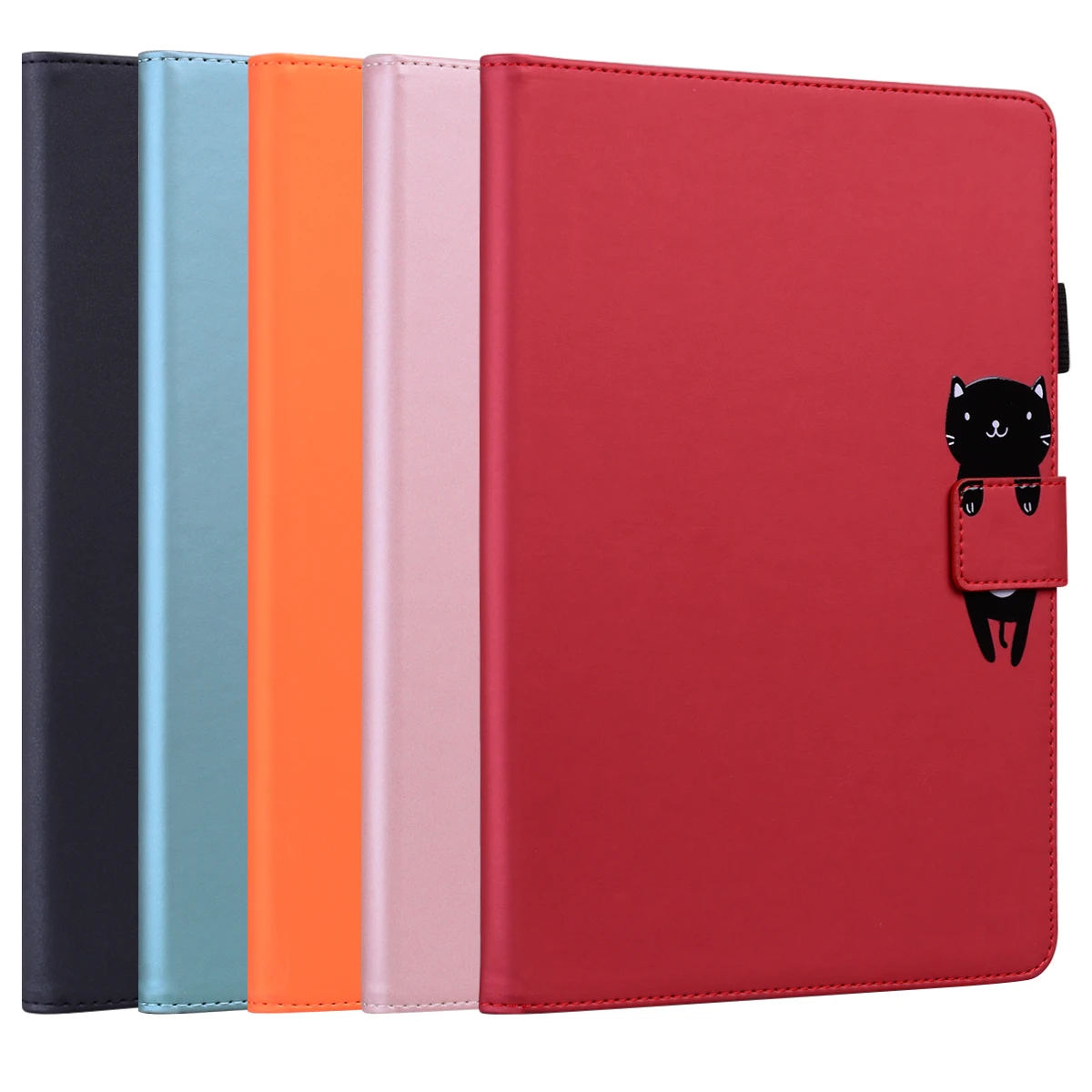 

Lovely Animal Leather Tablet Case Funda for Lenovo Tab P11 Pro Tab P11 M8 TB-805F/8505X M10 PLUS/X606F Huawei MatePad T5 Cover