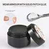 5ml Solid False Nail Tips Gel No-Flowing Transparent Clear Adhesive Rhinestone Patch Gel Tips Nail Extension Bond UV Nail Glue & 2