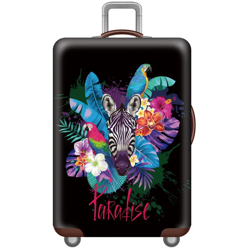 Suitcase Luggage Cover Animal Elastic Baggage Dust Protective Covers Trunk Case Cover For 18-32Inch Trolley Travel Accessories luggage cover