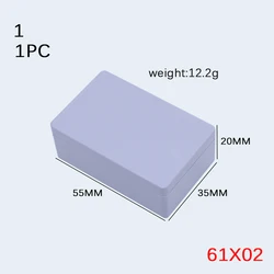 Waterproof White and Black Electronic Project Storage Enclosure Box (55 x35 x20mm - Grey)