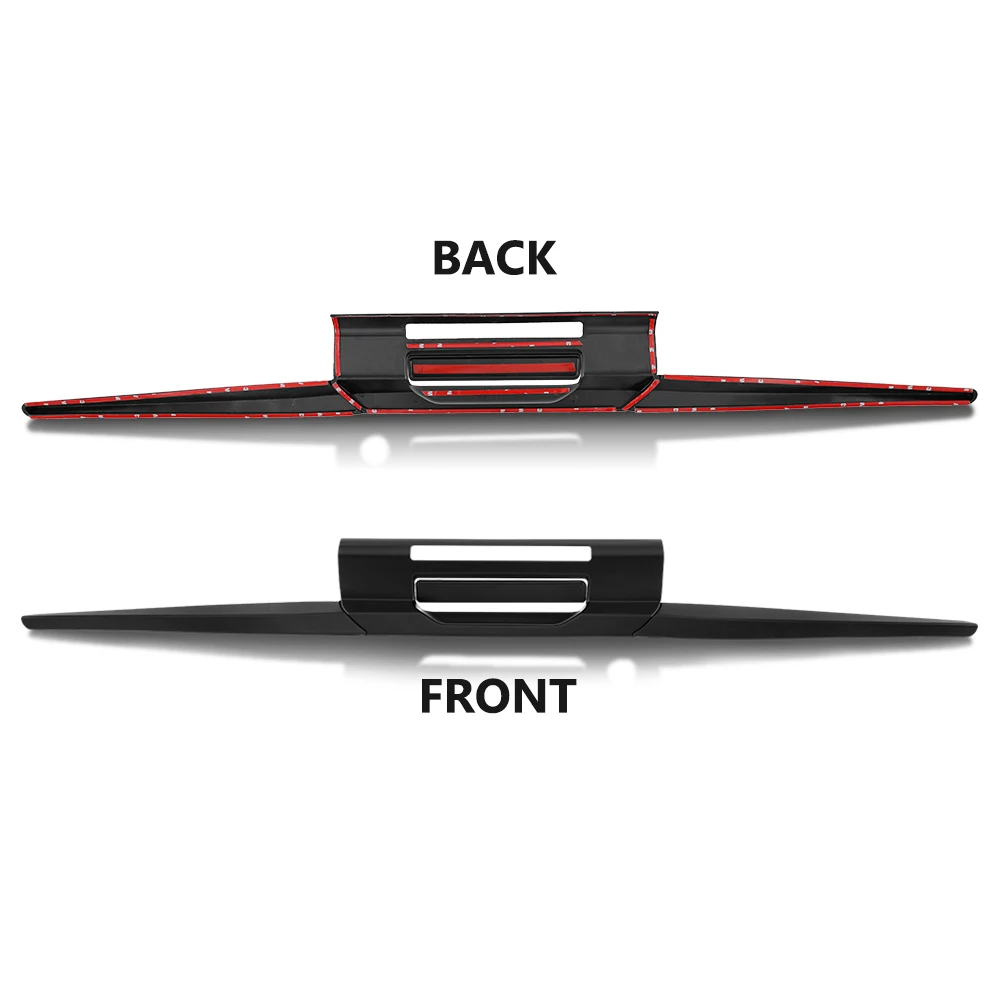 ABS Car Tailgate Cover For Ford Ranger T9 2023 2024 XLT XL XLS Matte Black Rear Door Handle Bowl Trims 4x4 Next Gen Accessories