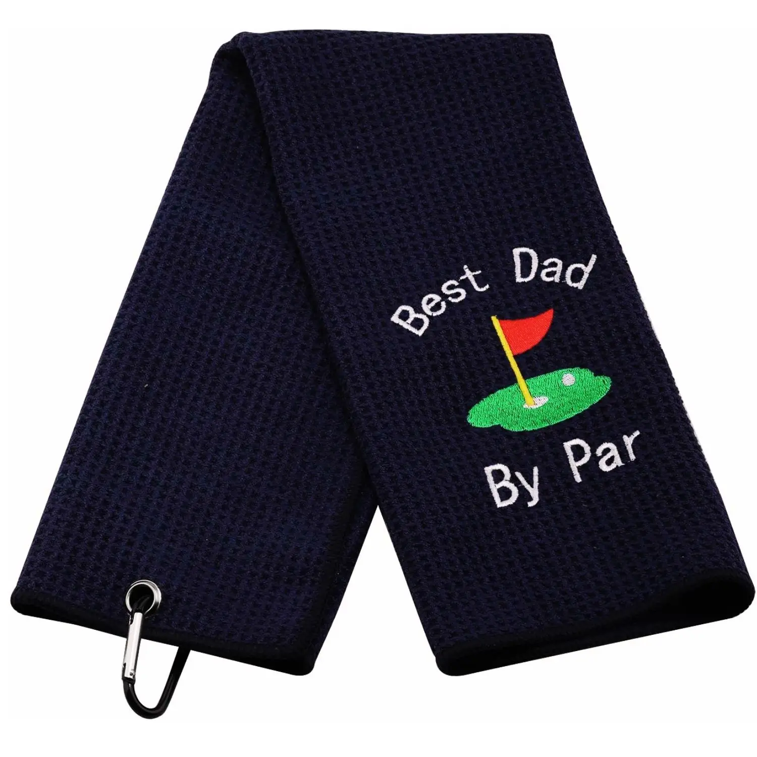 Funny Microfiber Premium Golf Towel, Embroidered Golf Towels for Golf Bags for Men&Women, Golf Accessories for Men Golfers