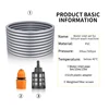 G3/8 Water Inlet Pipe Set For Lithium Battery Wash Gun 5m/10m/15m Pipe For Wireless High Pressure Washer Car Accessory 2