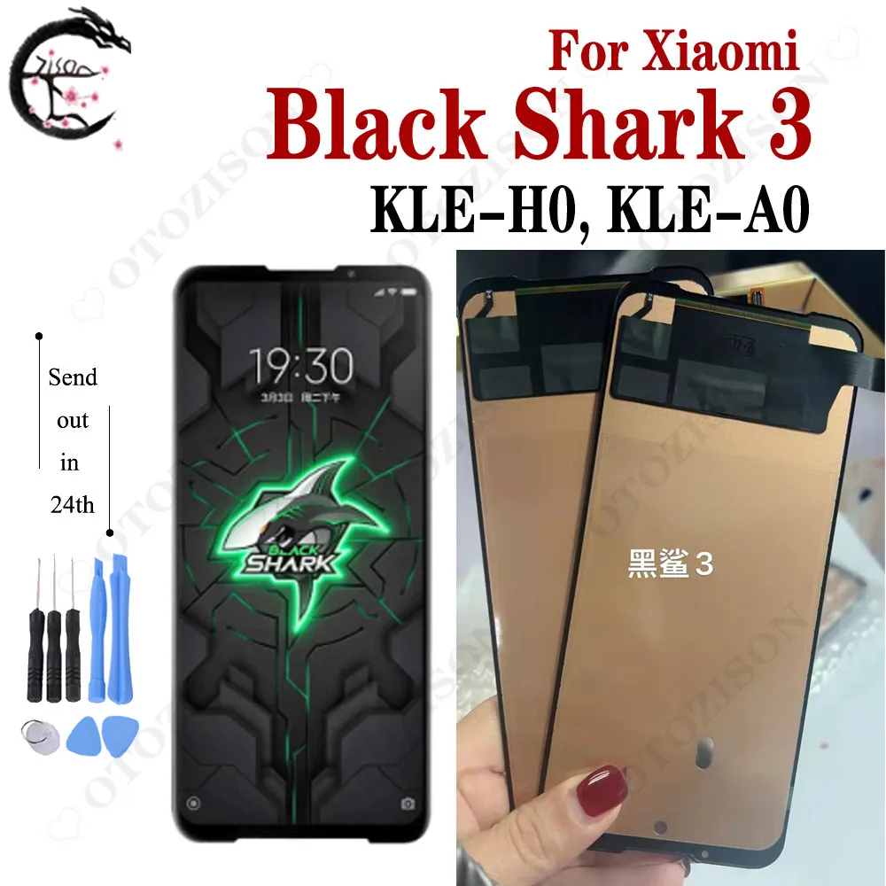 ЖК-дисплей TFT для Xiaomi Black Shark 3 дисплей телефона сенсорный датчик дигитайзер в
