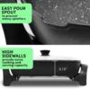 Deep Nonstick Electric Skillet - Serves 6 to 8 People (10.5Qt.) 3