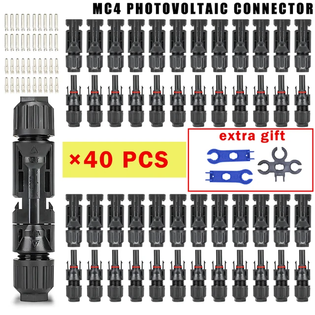 Conectores para PV, MC Cabo, 1000V, 30A,