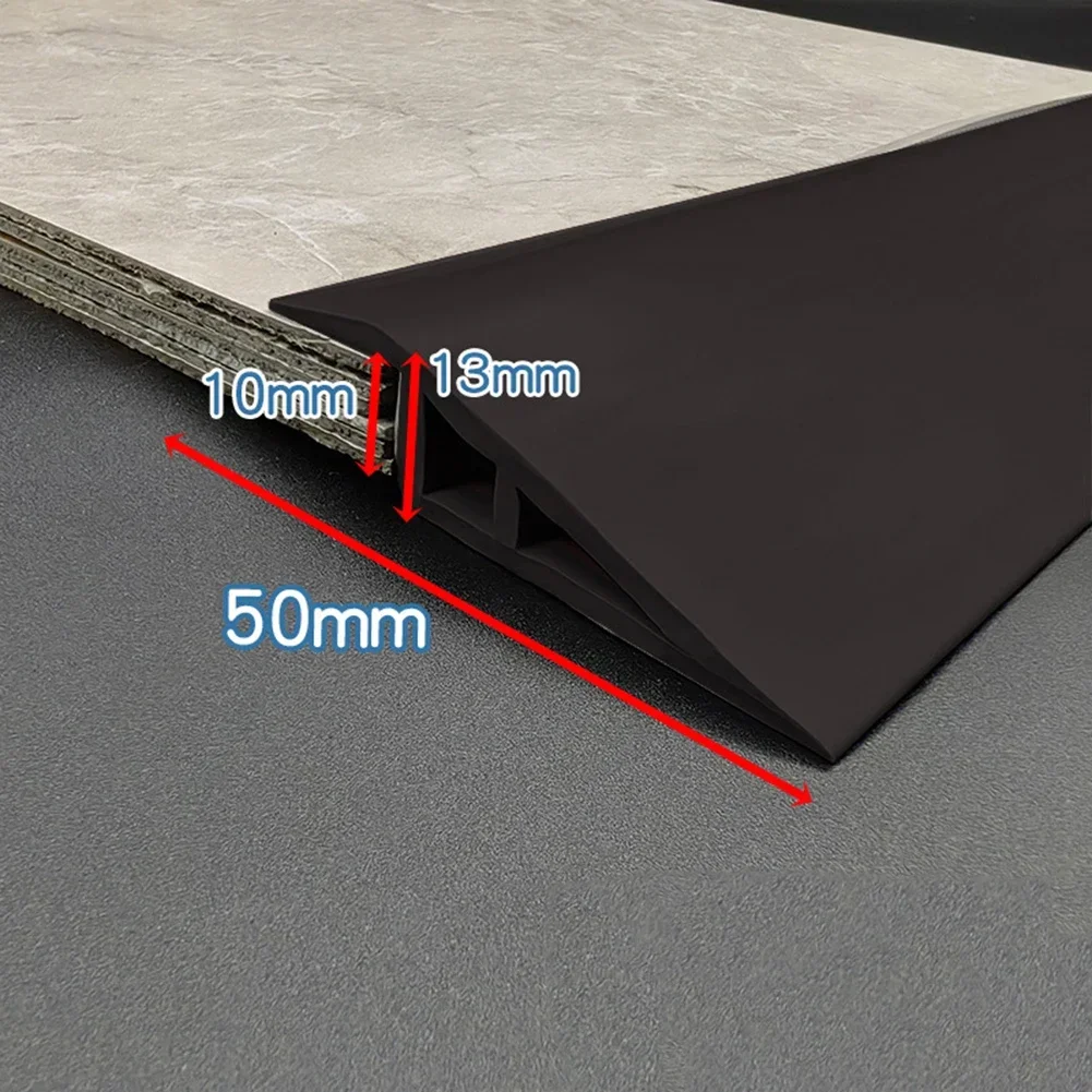 1m Floor Transition Edge Strips Carpet Edge Strips Plastic Floor Trimmed Beautifully Wrapping Slope Transition