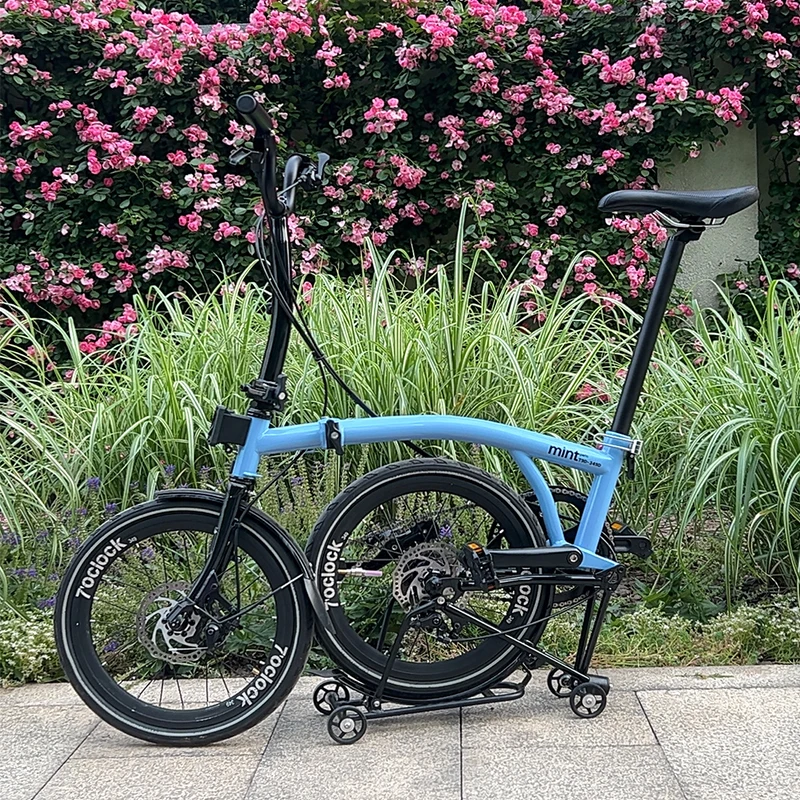 【しんさん様】mint bike mint t9b 9速 折りたたみ自転車 MINT T9D 16インチ-349 三段折りたたみ自転車 9段変速 ロード