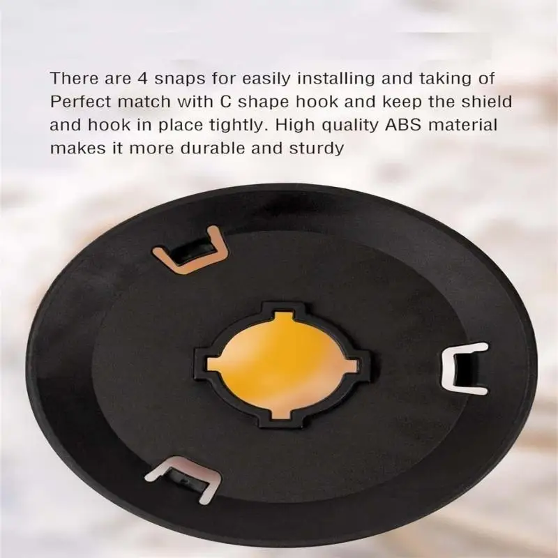 425B Dough Hook Shield Kitchen Mixers Accessories to Prevent Mess in Baking and Cooking Plastic Dough Hook Protective Cover