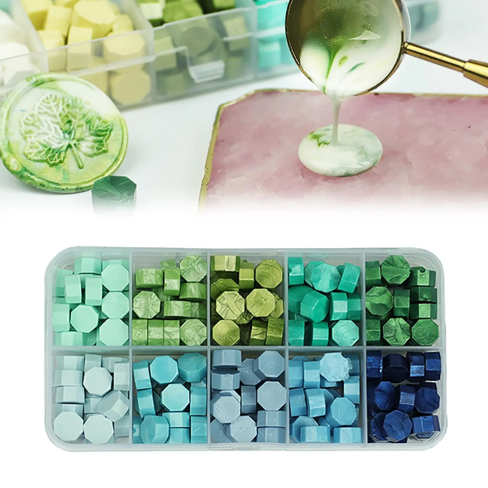 Wax Seal Beads 200Pcs Sealing Wax Bead for Stamp Sealing Cards Envelopes Stamp Beads Seals Letter sealing wax beads wax seal beads