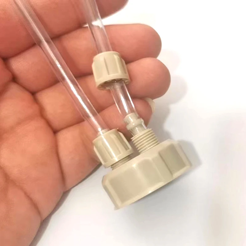 Aquarium DIY CO2 Generator System Bottle Cap Fish Tank Plant CO2 Diffuser System Accessories Supplies 2 Pack aquarium co2 diffuser aquarium co2 accessories co2 generator kit aquarium co2 generator
