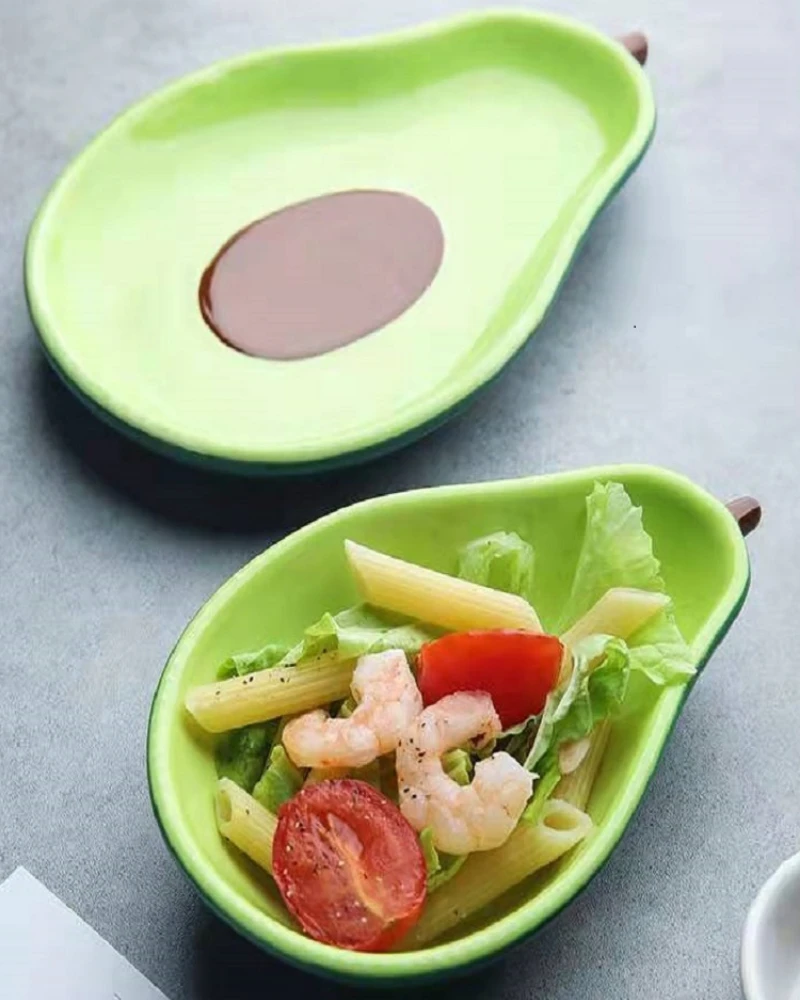 

Ceramic Tableware Cute Fruit Shaped Bowl Creative Bowl Personalized Fruit Salad Bowl Fruit Plate Breakfast Plate