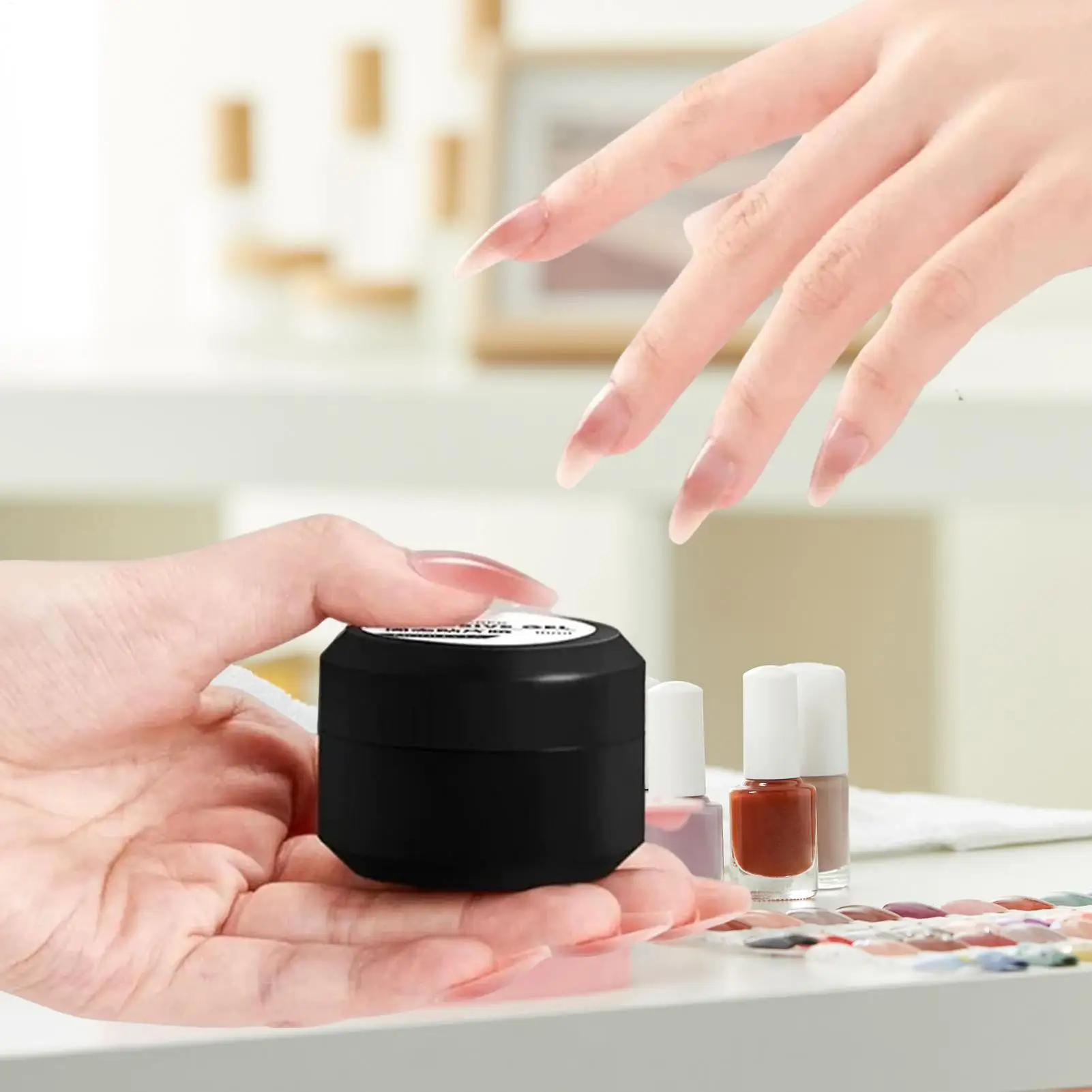 Colla Gel SolidNail per Unghie Finte 10ml, Adesione Forte e Duratura, Colla per Unghie Artificiali - immagine 6