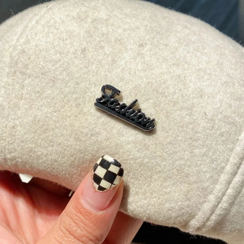 Beret Women's Autumn and Winter Octagonal Painter Hat Casual Versatile Newspaper Boy Hat Retro British Hat